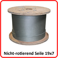 Nicht-rotierend Seile 19x7