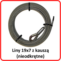 Liny 19x7 z kauszą