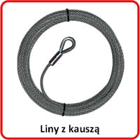 Liny z kauszą
