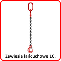 Zawiesia łańcuchowe 1-cięgnowe